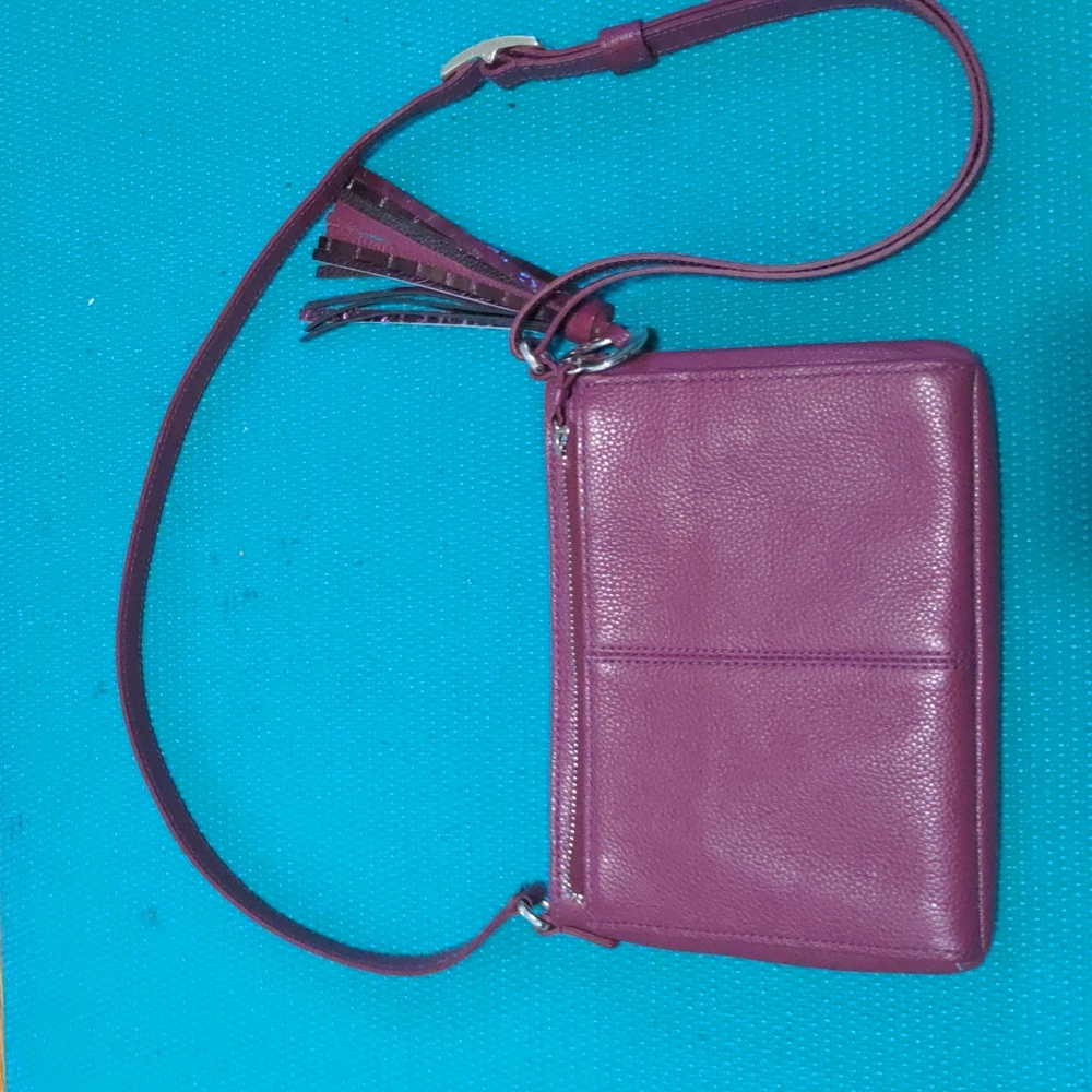 Brighton Small purple purse with heart accents